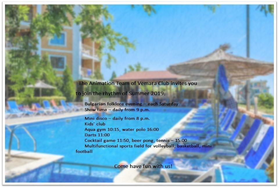 Vemara Club Hotel And Villas - Free Parking And Free Beach Access Byala  Exterior foto